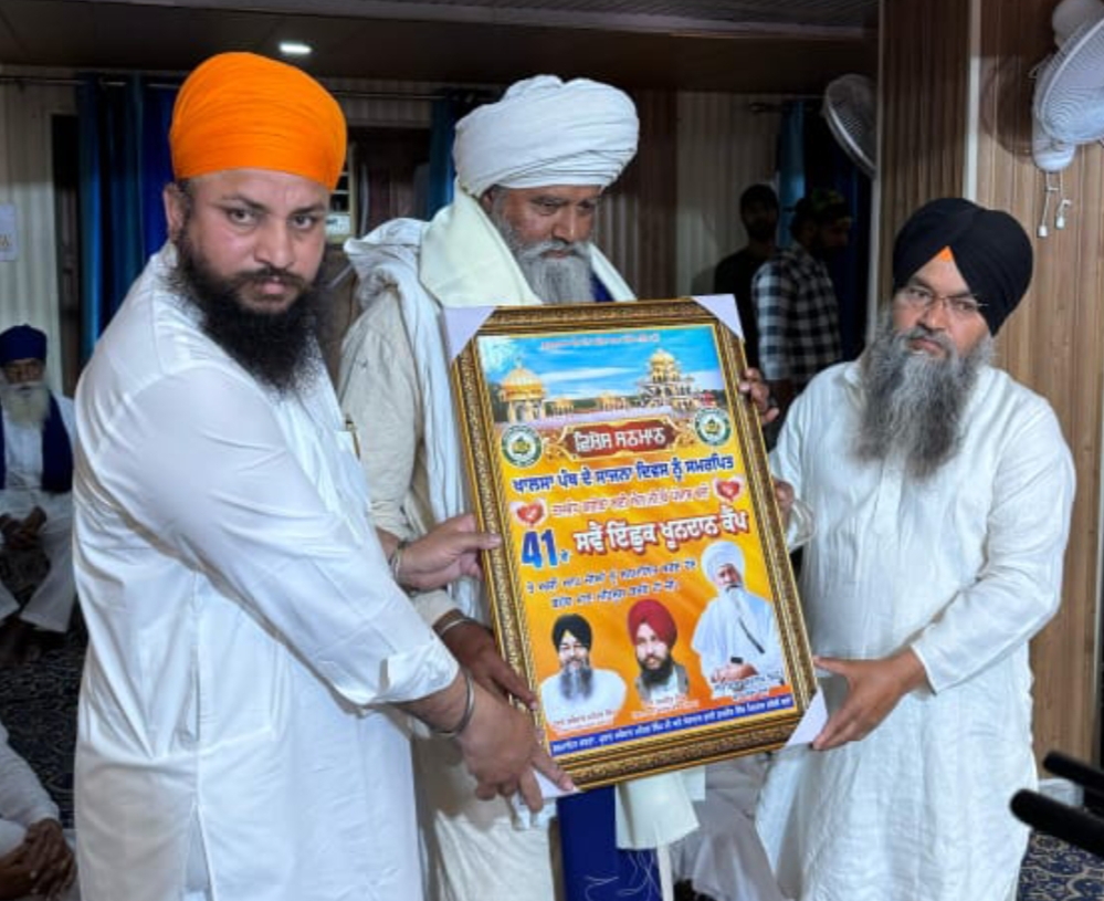 Sant Baba Satnam Singh Ji Kar Seva Shri Anandpur Sahib Wale participated in the 41st blood donation camp.